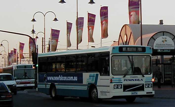 Peninsula Volvo B10M Volgren 29